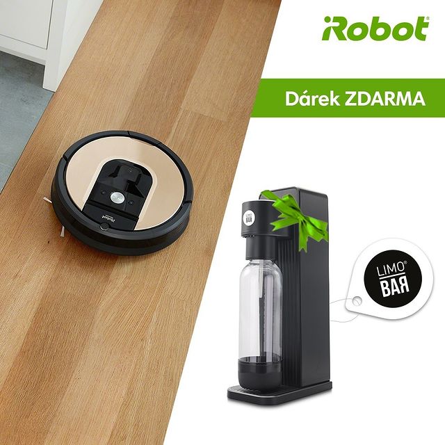 LETNÍ AKCE: Výrobník sody jako dárek k vybraným modelům Roomba.
Užívejte si 🥤🍹, zatímco iRobot uklízí 🧹