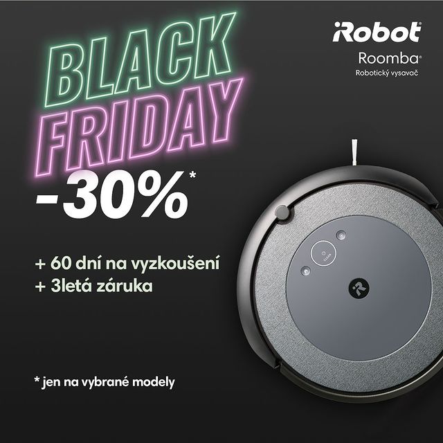 💣 BLACK FRIDAY 💣 na www.irobot.cz ! slevy až 3️⃣0️⃣ % 🖤 např. nová Roomba i4+ s Clean Base jen za 11 999 Kč 💣 Výjímečné ceny i na další robotické vysavače a mopy! 💲  #blackfriday #irobot #roomba #rambomezivysavaci 
.
.
.
.
.
#irobot #irobotlove #braava #irobotcz #irobotjekvalita #irobotroomba #irobotbraava #roombaby #braavajet #braavajetm6 #roombai4plus #robotickyvysavac #uklid #chytradomacnost #domacispotrebice #tipynadarky #vysavac #vysavani #elektro #dodomacnosti #rodina #volnycas #tech #smarthome