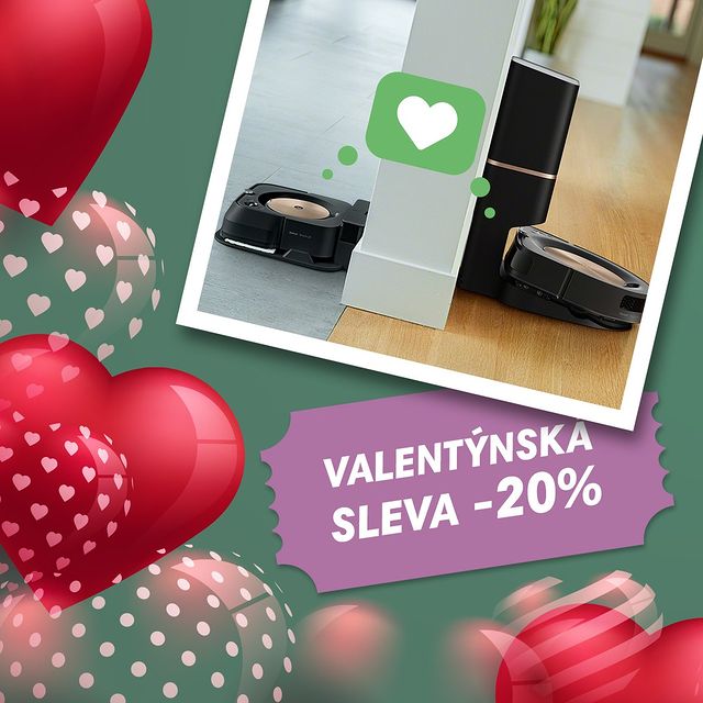 Kupte si k svátku zamilovaných nejlepší 🎁 - exkluzivní set robotického vysavače Roomba s9+ a mopu Braava jet m6 s valentýnskou slevou -20 %. 💖 Slevový kód IROBOTVALENTYN na www.irobot.cz platí do 16. 2. Set robotů si zamilujete pro luxusní design 💎, i pro to, kolik práce doma zastane. Získáte čas pečovat o sebe, o partnera, i o váš vztah. 🌹 Nejen na sv. Valentýna, ale každý den po celý rok 💑 
#irobotlove #roombas9plus #braavajetm6
.
.
.
.
.
#irobotcz #irobotjekvalita #irobotroomba #roombaby #robotickyvysavac #robotickymop #uklid #chytradomacnost #domacispotrebice #tipynadarky #vysavac #vysavani #elektro #dodomacnosti #rodina #volnycas #tech #smarthome #roomba