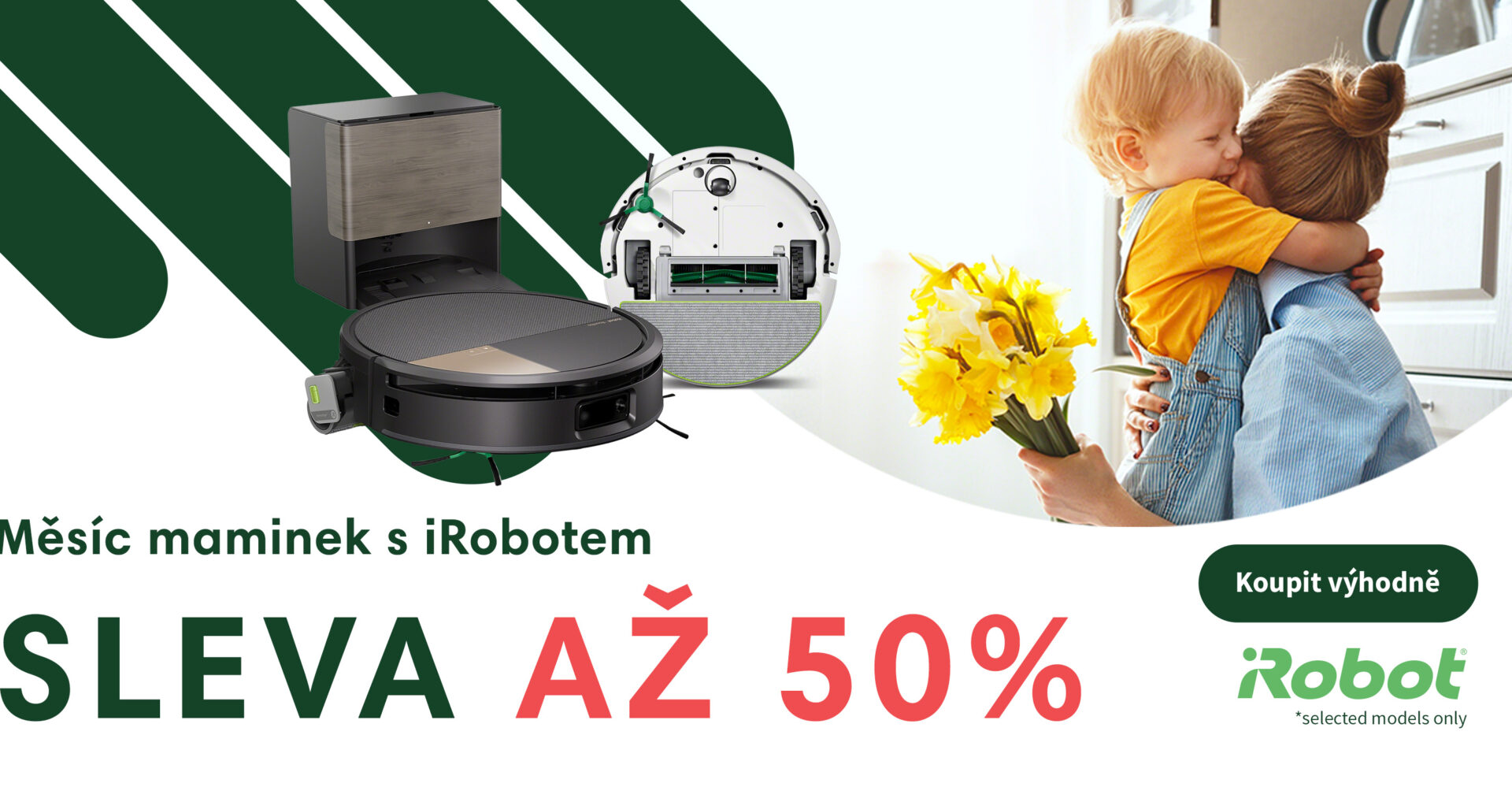 Měsíc maminek s iRobotem.